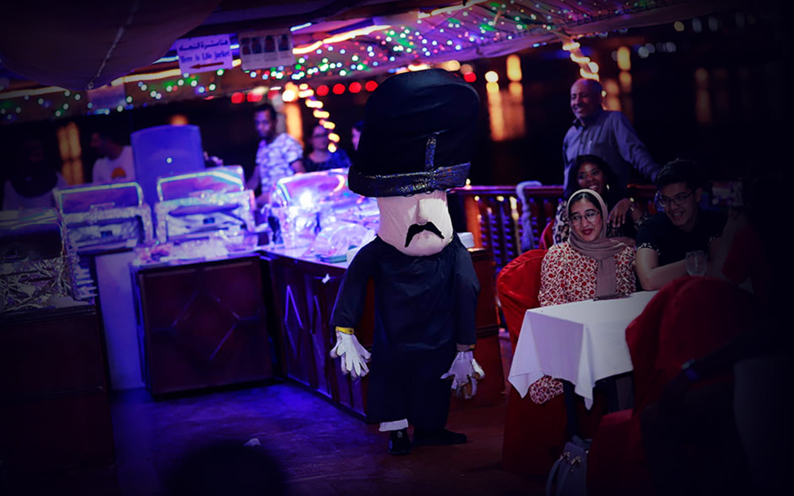al wasl dhow cruise Puppet Show