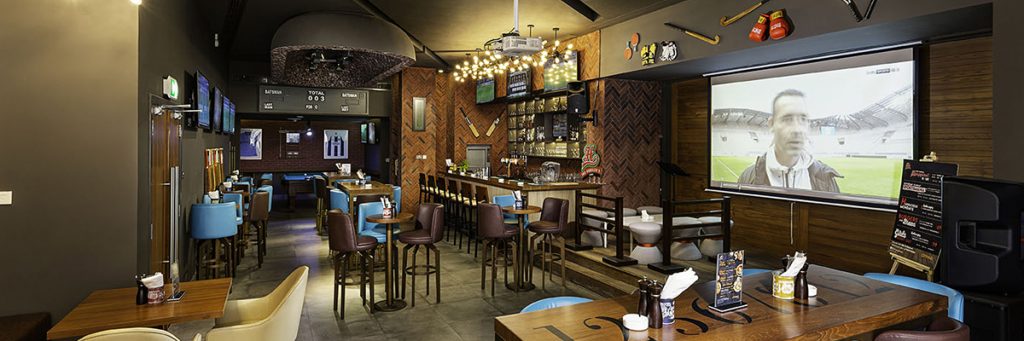The Huddle Sports Bar and Grill