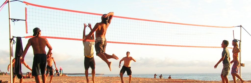 Enjoy a Friendly Game of Volleyball